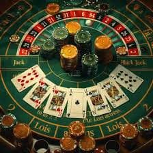 Permainan baccarat dealer langsung di hitam 138 dengan dealer dan pemain tunggal di meja
